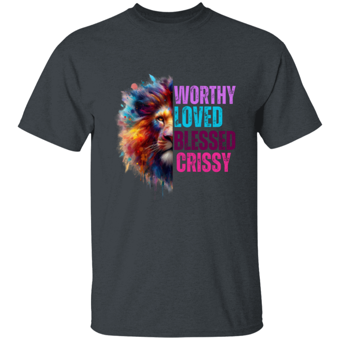 "Worthy loved Blessed" Motivational T-Shirt