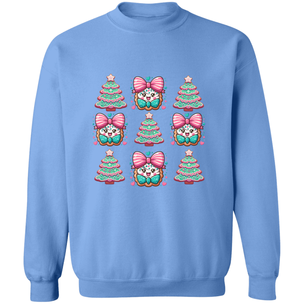 Gingerbread Holiday Christmas Crewneck Pullover