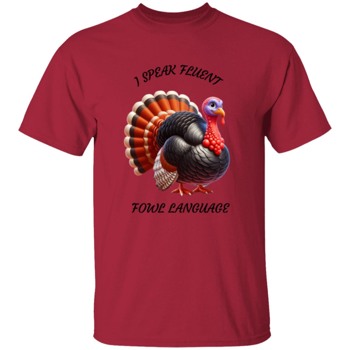 Funny Thanksgiving Fowl Language T-Shirt