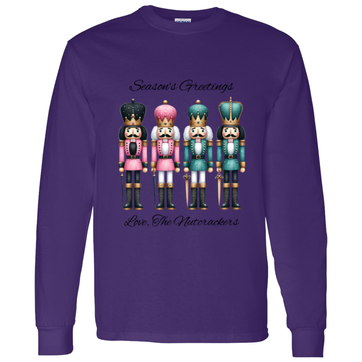 Season Greetings Season's Greetings Nutcracker Long T-Shirt