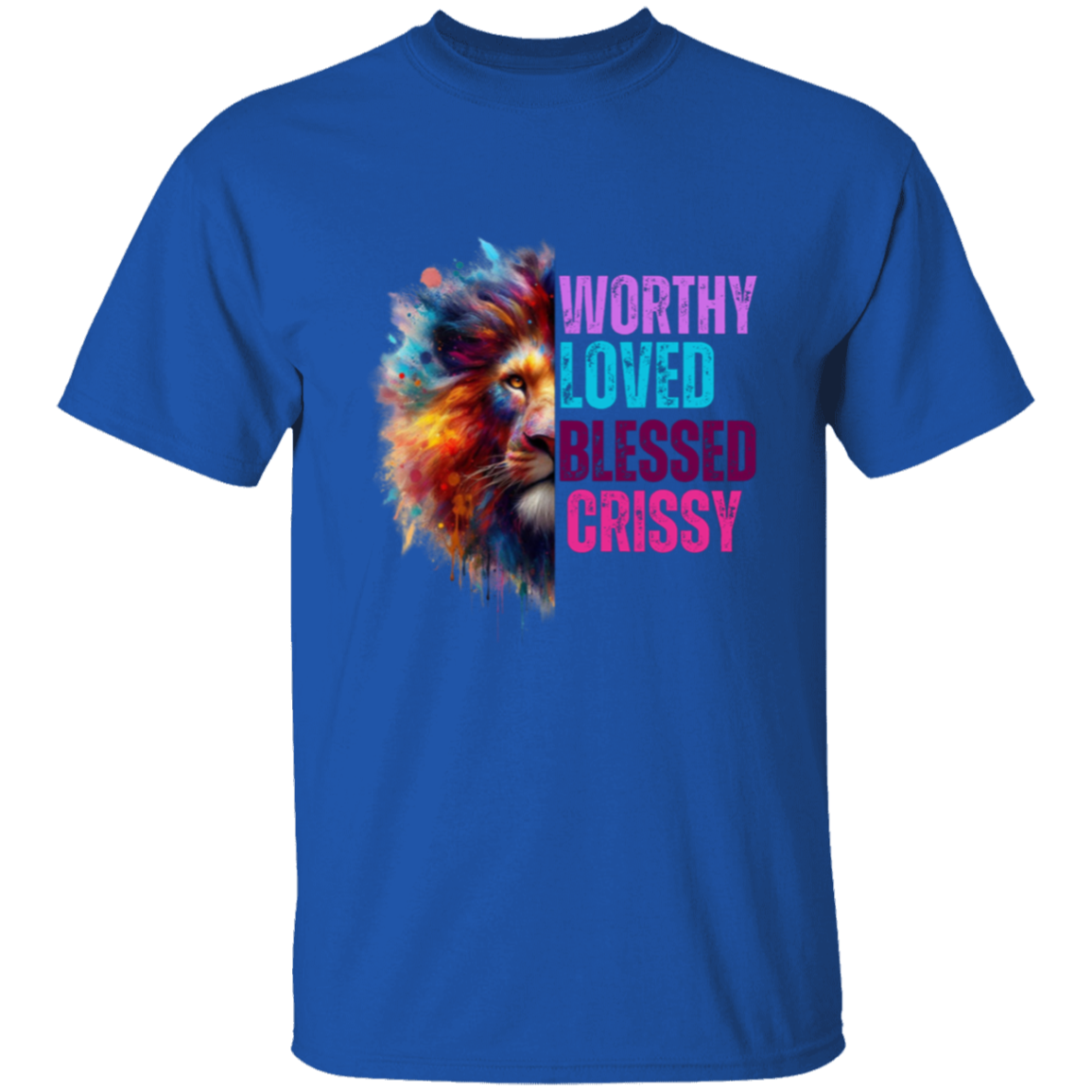 "Worthy loved Blessed" Motivational T-Shirt