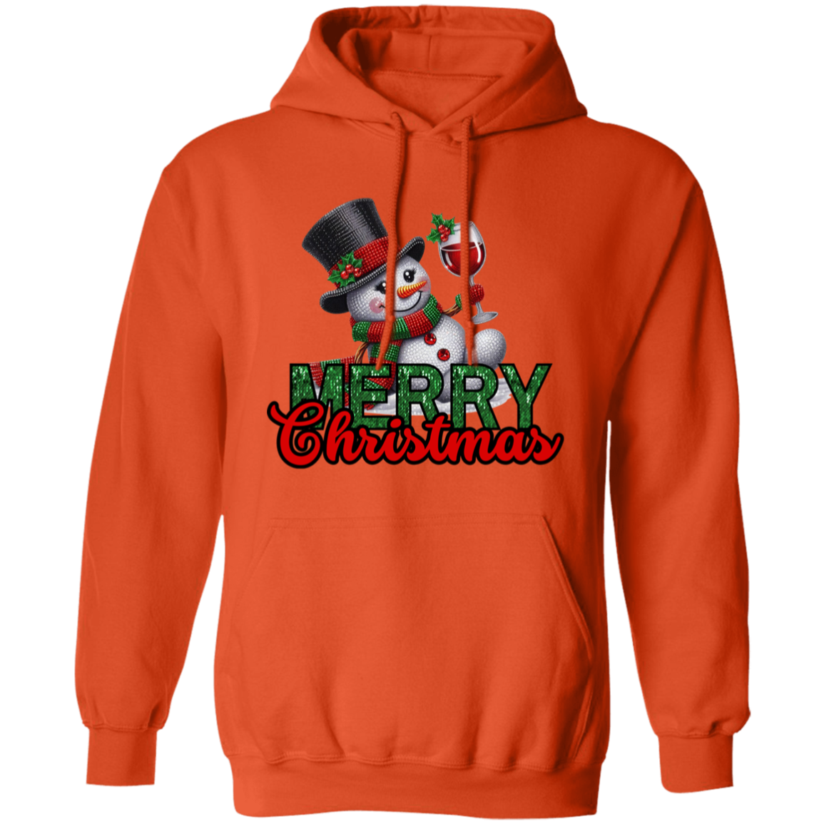 Cheers! Santa Wine Lovers Pullover Hoodie