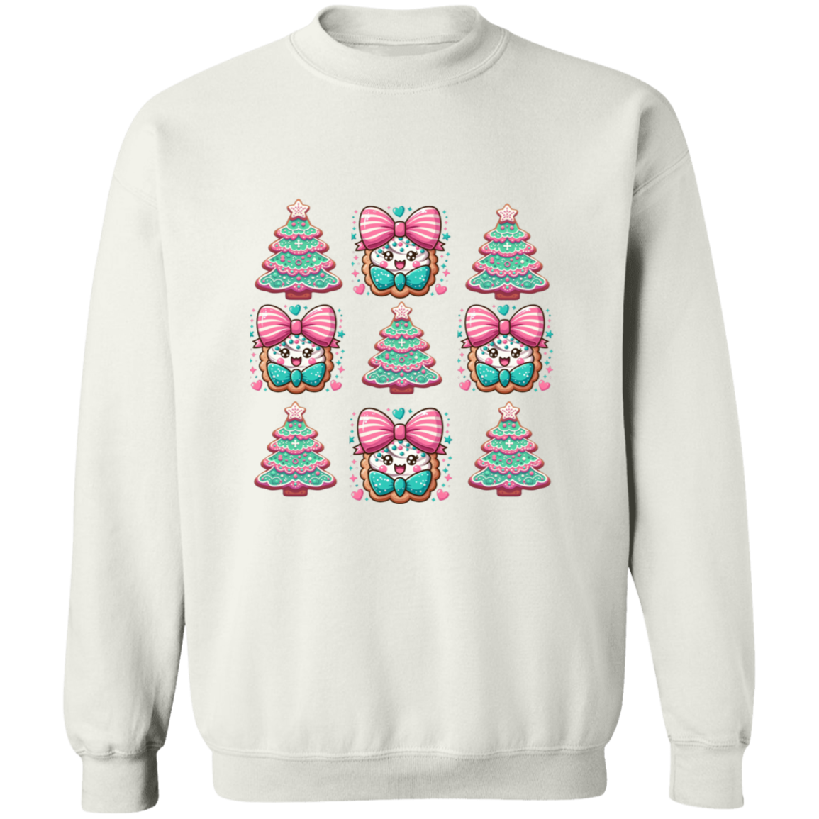 Gingerbread Holiday Christmas Crewneck Pullover