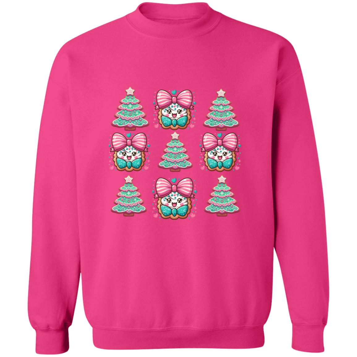 Gingerbread Holiday Christmas Crewneck Pullover