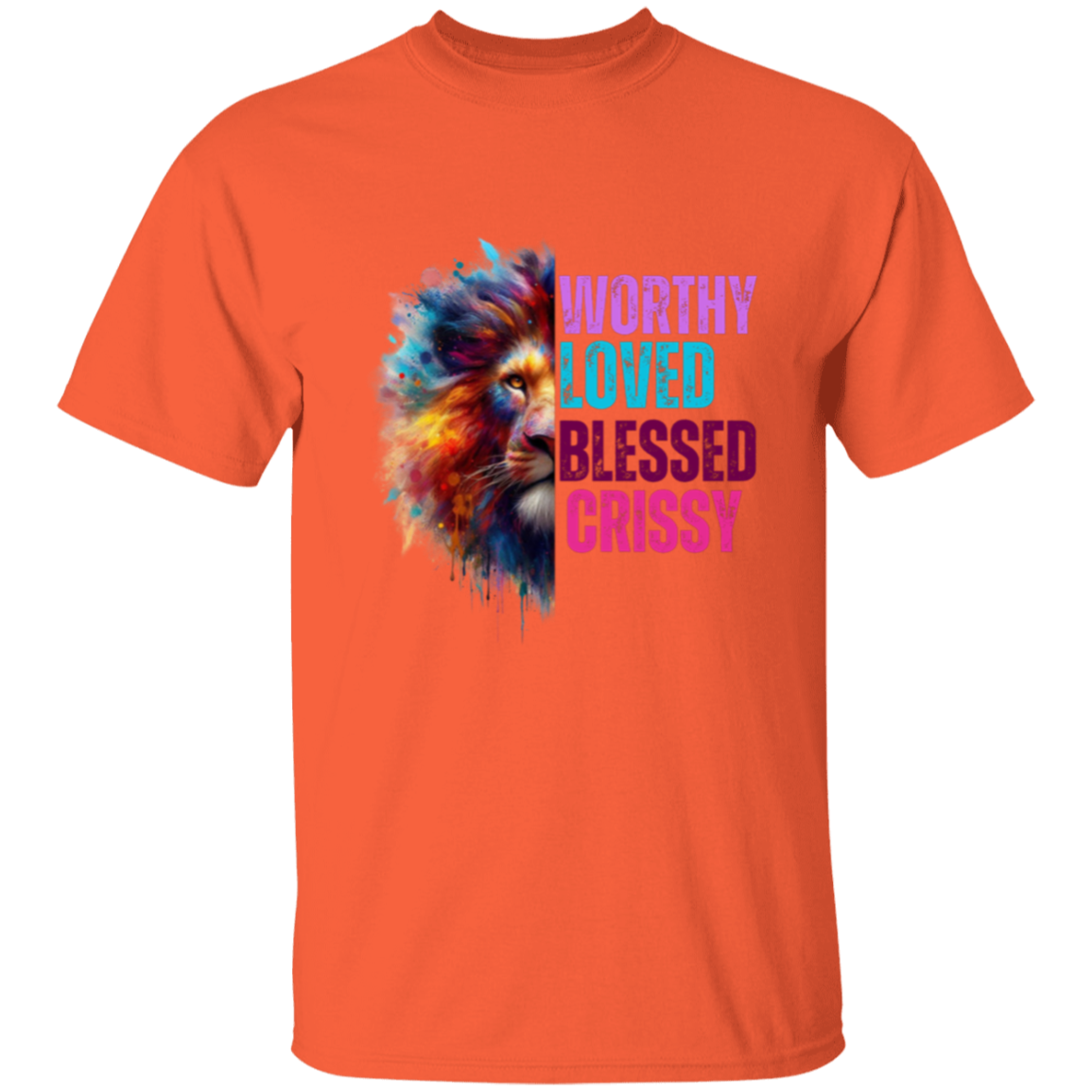 "Worthy loved Blessed" Motivational T-Shirt