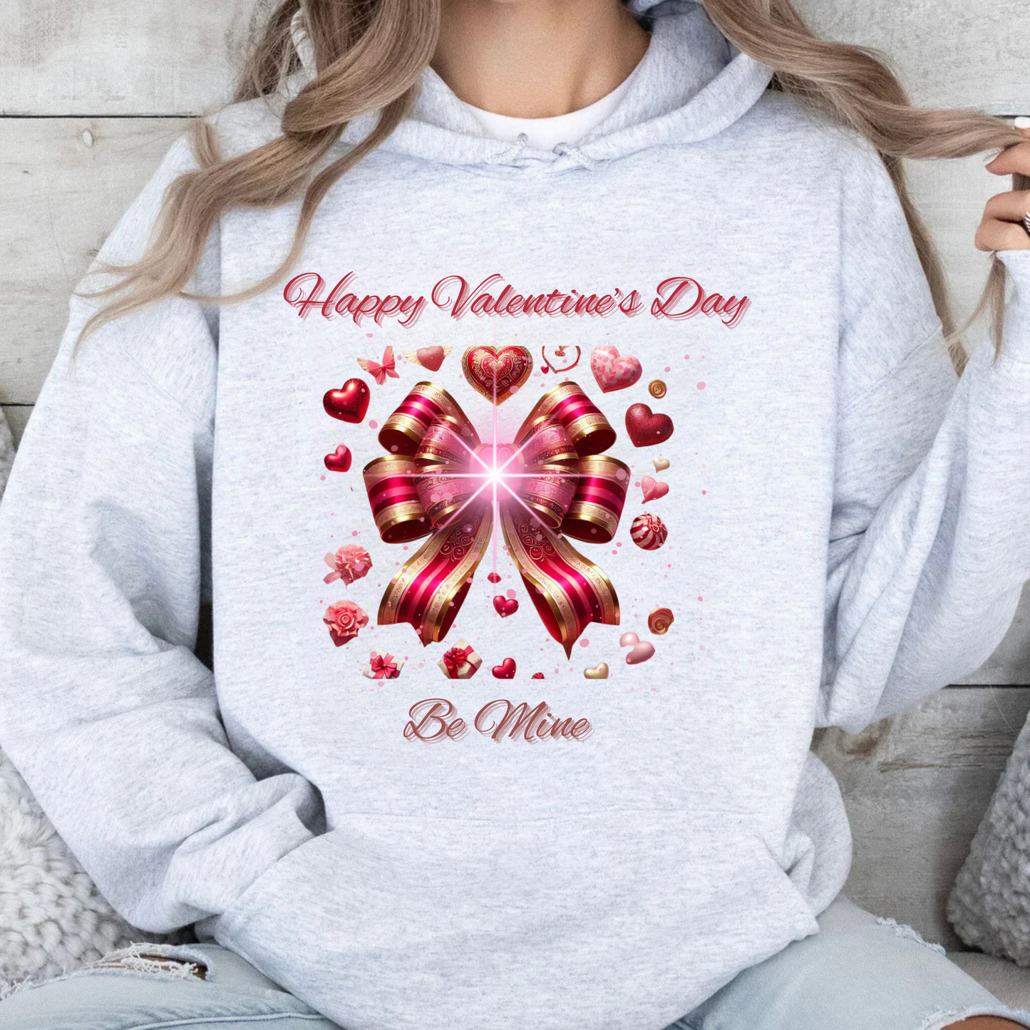 Happy Valentine's Day Pullover Hoodie